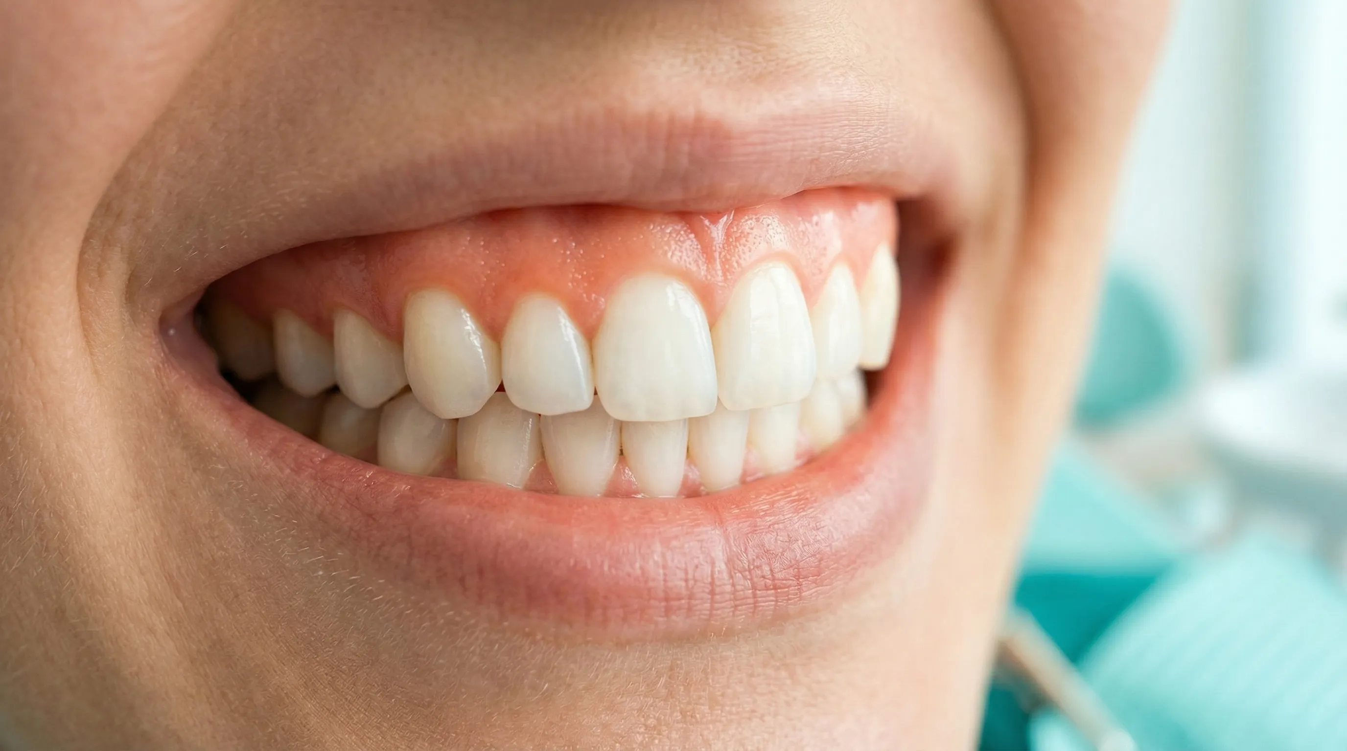 Illustration of tooth remineralization process